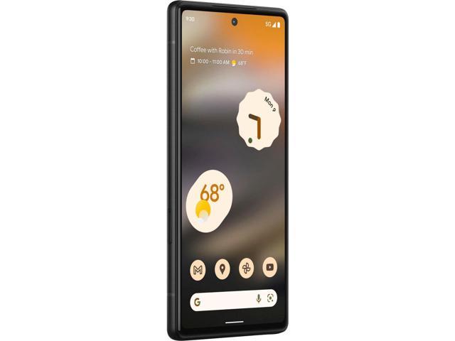 Google Pixel 6a - 5G Android Phone - Unlocked Smartphone with 12 Megapixel Camera and 24-Hour Battery - Charcoal Smart Cell Phone