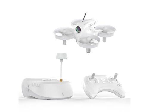 APEX FPV Drone, FPV Drone Kit, Racing Drone, Drone with Camera, FPV Goggles, 5.8G Real-Time Image Transmission, Super-Wide Lens 720P,White