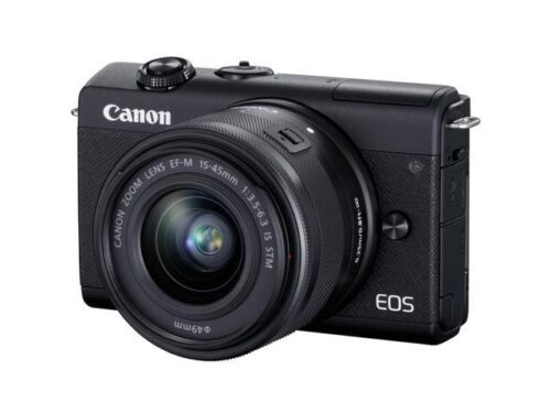 Canon EOS M200 Mirrorless Camera with 15-45mm Lens -Black